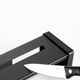 Magnetisk knivhållare med självhäftande fäste – Platsbesparande köksorganisatör i rostfritt stål med krokar MILA Sverige