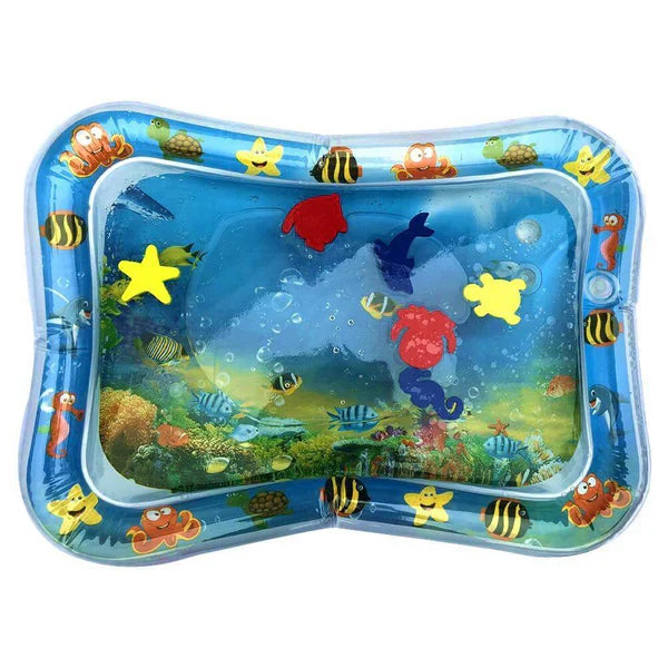 Baby Tummy Time Vattenmatta med Havsleksaker Carvallo