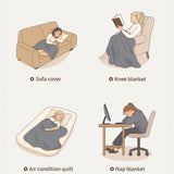 Vågig Rand Boho Sofföverdrag Carvallo