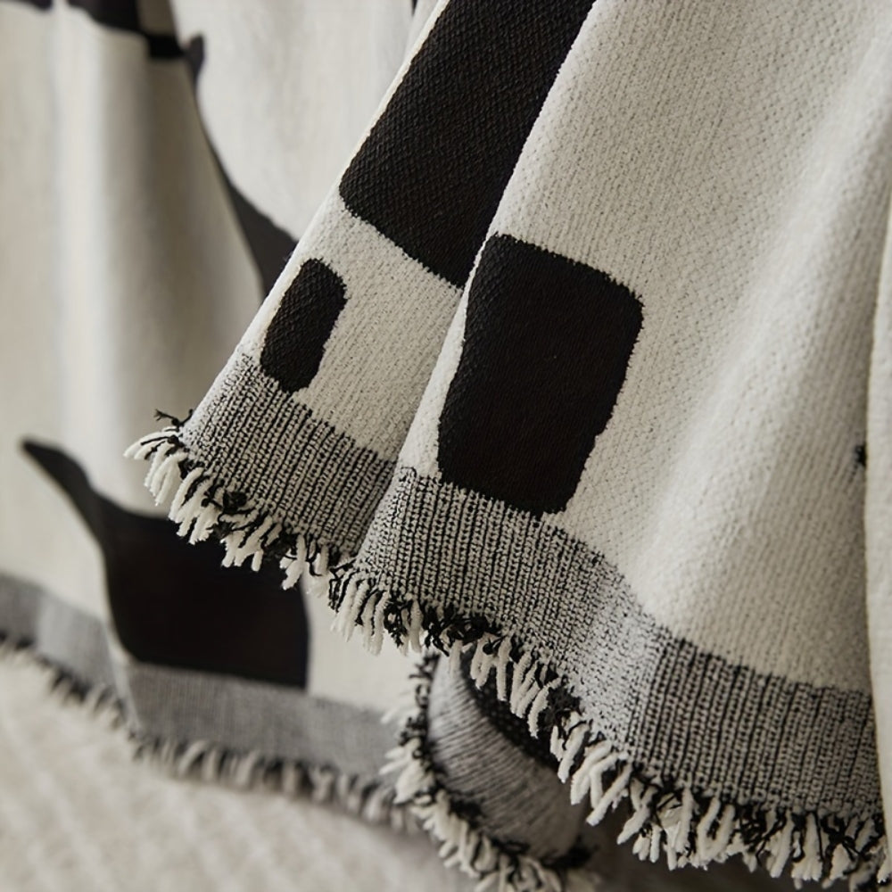 Vågig Rand Boho Sofföverdrag Carvallo