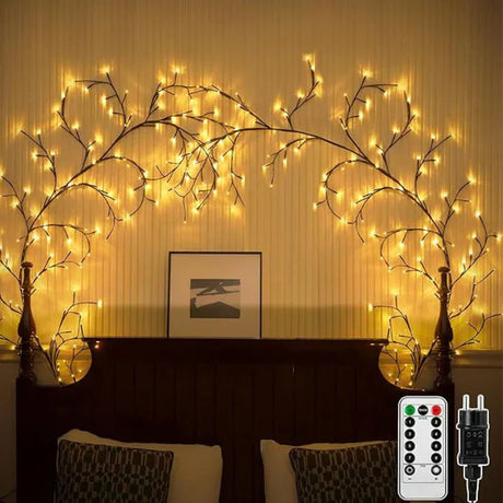Fairy Vine Lights med LED-lampor – Mysig atmosfärbelysning Carvallo