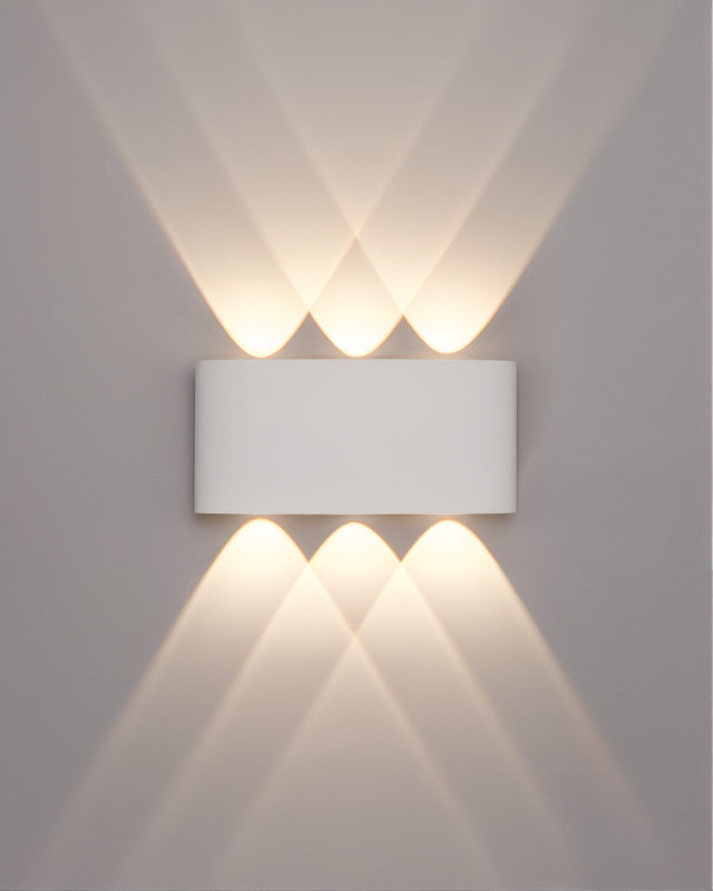 Carvallo Vägglampa | LED Utomhusbelysning IP65 | Modern & Väderbeständig | 25 cm Höjd Carvallo