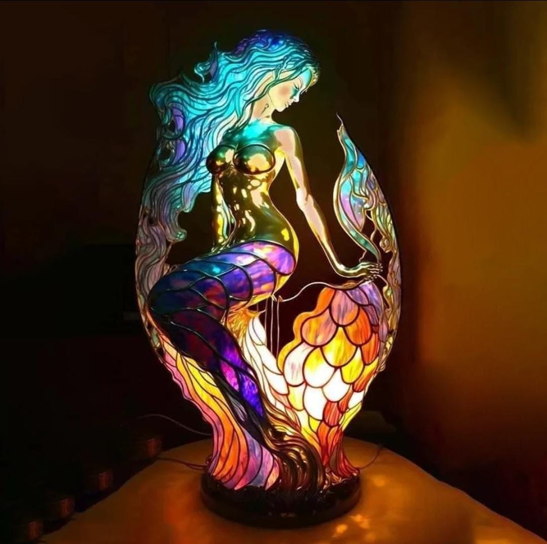 Målat glasDjur - Färgglad dekoration för hemmet MILA Sverige