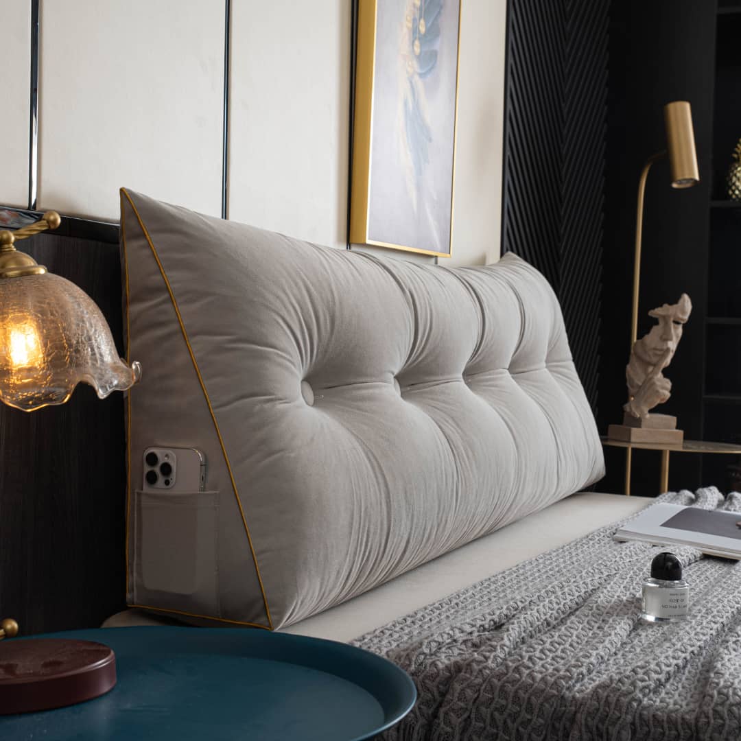 Carvallo – Luksuriös Ergonomisk Vinkelkudde för Rygg- och Nackstöd Carvallo