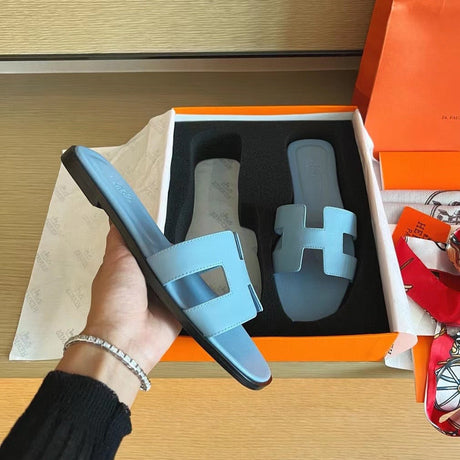 Vera – Premium Lädersandaler-VaruZ-Blå-34-Hemnix
