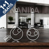 Robust rostfritt stål-Danish Dough Whisk – Hållbar, Ergonomisk design för mångsidig bakning & matlagning Carvallo