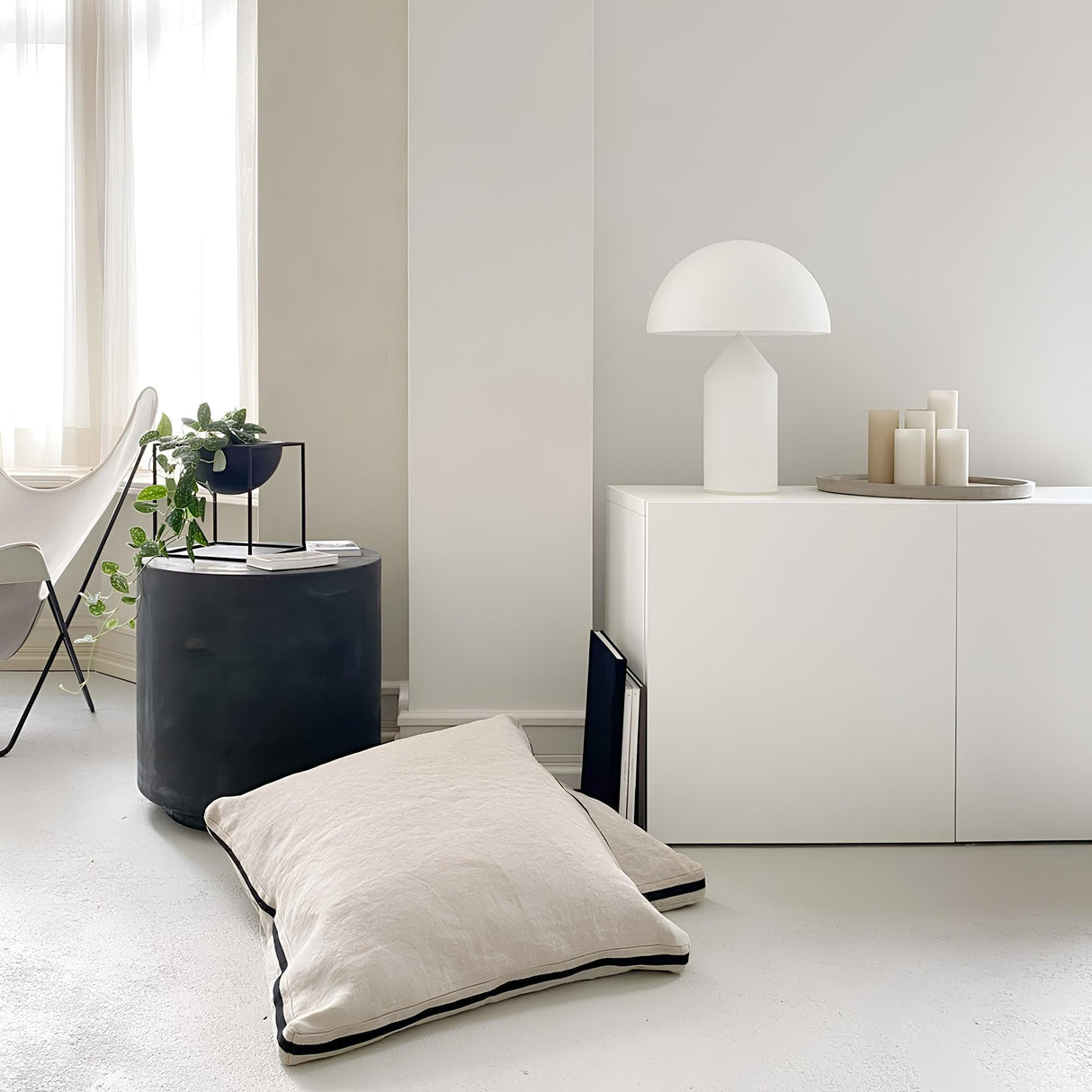 LED Bordslampa Modern Metall Svamp Lampa Carvallo