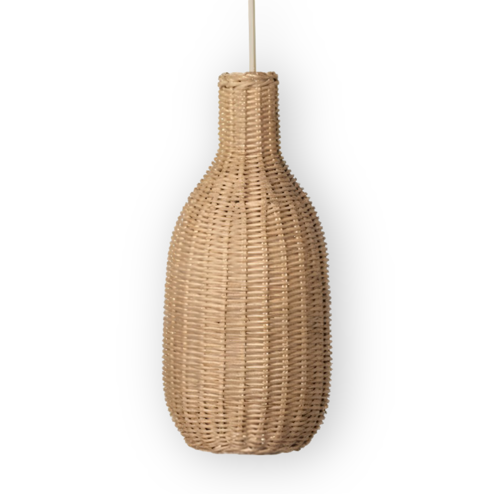 Bohème Taklampa – Handvävd Rattanlampa i Naturlig Design Hemnix