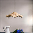 Boho Wicker Rattan Lampa i Lantstil Carvallo