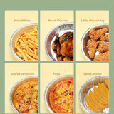 Folieplåtar för airfryer – 50 non-stick, återanvändbara bakplåtar MILA Sverige