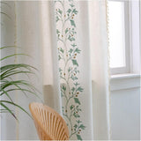 Willow Floral Elegance Fringed Gardin Carvallo