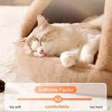 FluffyHaven Hus - Mysig tältliknande husdjurshus Carvallo