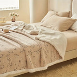 Vinterträdgård Plush Filt Carvallo