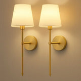 Royallure Trådlös uppladdningsbar vägglampa 12RGB med fjärrkontroll, dimbar nattlampa Carvallo