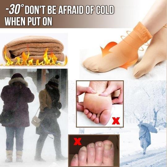 Carvallo | CloudWarm - Vinterstrumpor i mjuk sammet med förtjockning Carvallo