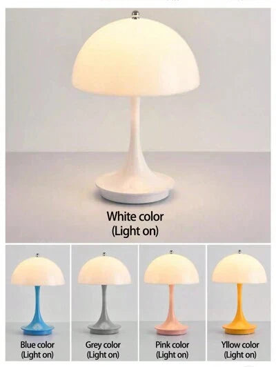 LumiFlex - Trådlampa med LED, Uppladdningsbar & Dimbar, Perfekt för Vardagsrum & Kontor Carvallo