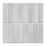 Självklibbande väggpaneler – Dekorativt och vattentåligt väggbeklädnad för kök och hem Carvallo