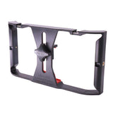 Smartphone Video Rig Stabilizer med Ljus – Smidig Filminspelning & Belysning för Mobil Filmning Carvallo