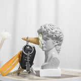 David Glassstaty Hem Dekor för Kreativ Bokhylla Display Carvallo