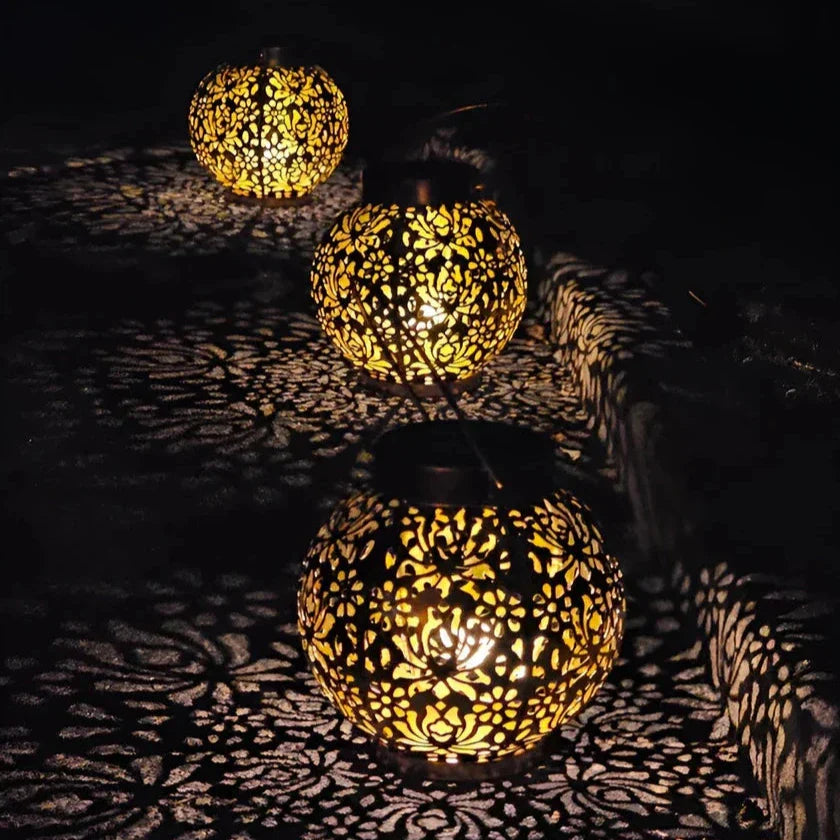 Carvallo - Elegant solcellslampa för stilfull trädgårdsstämning Carvallo