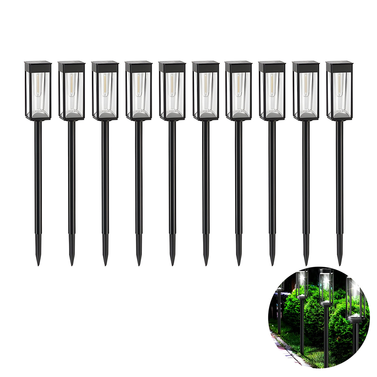 BrightBound Light – Solcellsdrivna LED-trädgårdslampor för utomhusbruk Carvallo