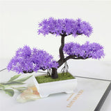 Yuriko Mini Konstgjord Bonsai Träd Skrivbord Dekor Carvallo