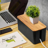 Luxora Trådhållarbox för prydlig kabelhantering Carvallo