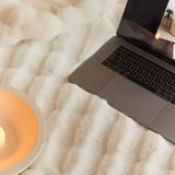 Fleece Filt För Soffa Och Säng Carvallo