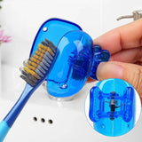 Tandborsteskydd med klämmskydd och resefodral – Hygieniska dammskydd (set om 4) MILA Sverige