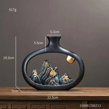 SereniGlow - Elegant dekorativ vas för att skapa en lugn atmosfär i ditt hem Carvallo