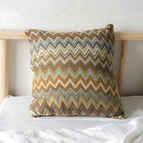 Zigzag Stick Boho Kuddöverdrag Carvallo