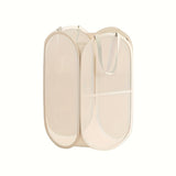 Stor förvaringskorg för leksaker - Genomskinlig tygorganisatör för barnrum och förvaring i hemmet MILA Sverige