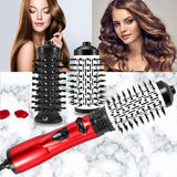 Luxora Rotating Hair Dryer with Interchangeable Brushes Carvallo