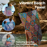 Mikrofiberstrandlakan – Mjukt, iögonfallande, stor passform MILA Sverige