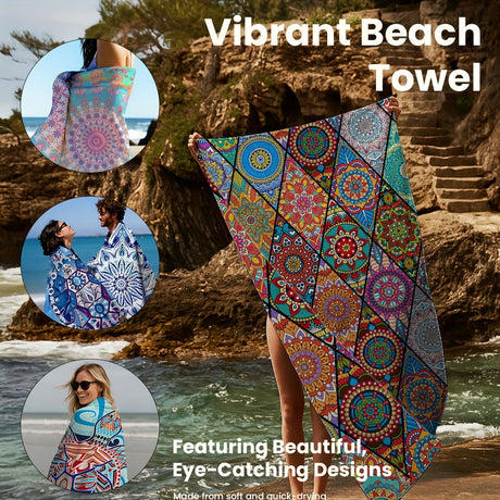 Mikrofiberstrandlakan – Mjukt, iögonfallande, stor passform MILA Sverige