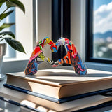 Loving Gesture Skulptur - För ett Modigt och Kreativt Interiör Uttalande Carvallo