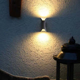 Vattentät LED Vägglampa | 7.9–11.8 x 3.9–4.7 tum | Aluminium & Glas | IP65 Klassad Modern Utomhusbelysning | Brick by Brick Carvallo