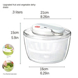 SpinFresh – 3-i-1 salladscentrifug, grönsakstork och multifunktionell durkslag MILA Sverige