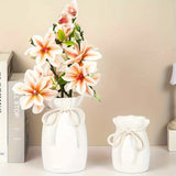 Bohemsk Geometrisk Dekorativ Vas – Idealisk för Vår- och Påskdekorationer Carvallo