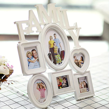 Väggkonst Familjefotoframeset Collage Carvallo
