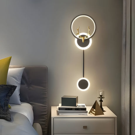 ModiGlow Light - Modern LED vägglampa med dubbel huvdesign Carvallo
