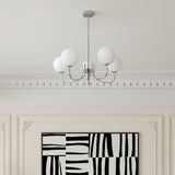 Bubble Pink Glass Marshmallow Kandelaber Carvallo