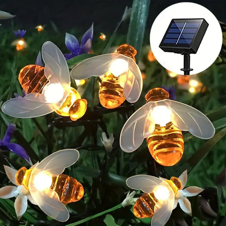 Solar blommor ljusslinga för trädgården Carvallo