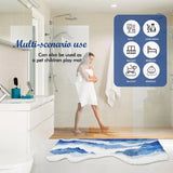 Aesthetic Wave Tufted Rug – Havsinspirerad Mjuk & Halkfri Matta Carvallo