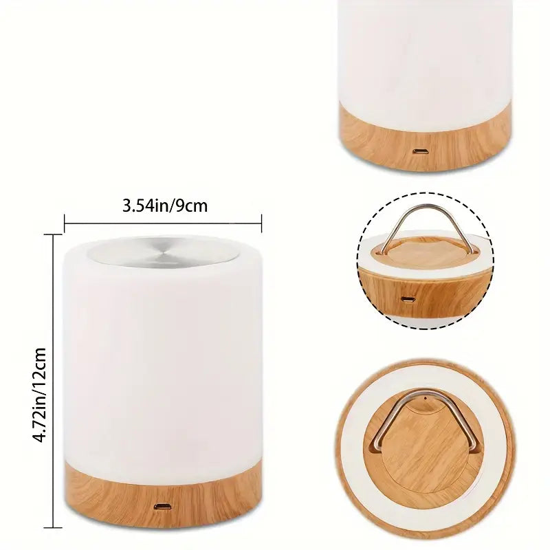 Dimbar LED nattljus med modern design och färgbyte Carvallo