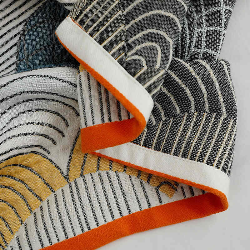 Shell Print Jacquard Bomull Handduk 70x140cm Carvallo