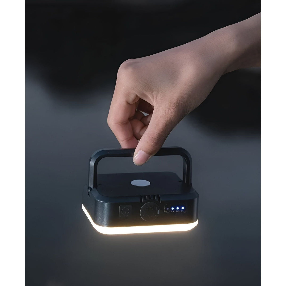 DuraShine Lampa - Uppladdningsbar Magnetisk LED-Campinglampa för Ease-äventyr Carvallo