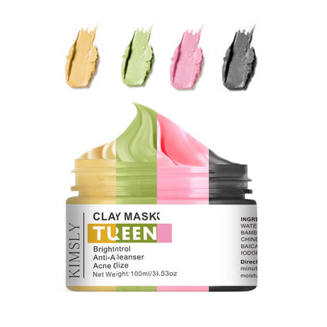 Klargörande lermask-Beauty-Hemnix-Grönt te-Hemnix