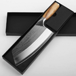 Köttyxa i Rostfritt Stål – Cleaver Kockkniv för Kök & Styckning Hemnix