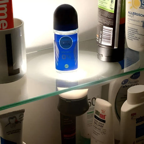 LED-lampa med sugkopp – uppladdningsbar och flexibel | Ideal för hemmabruk och på resande fot Carvallo